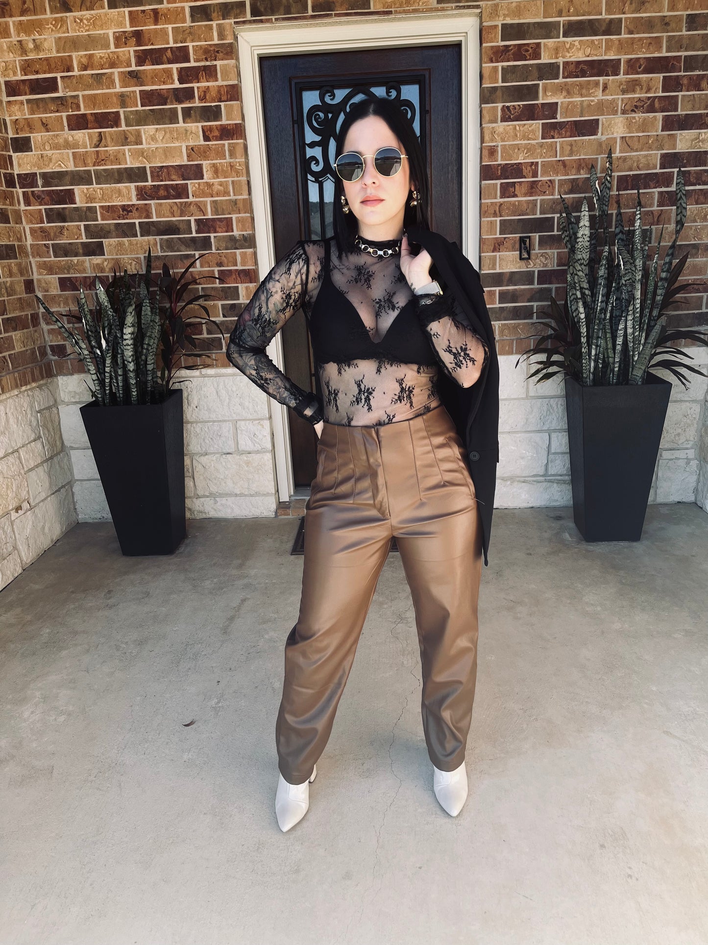 Lia Leather Pant