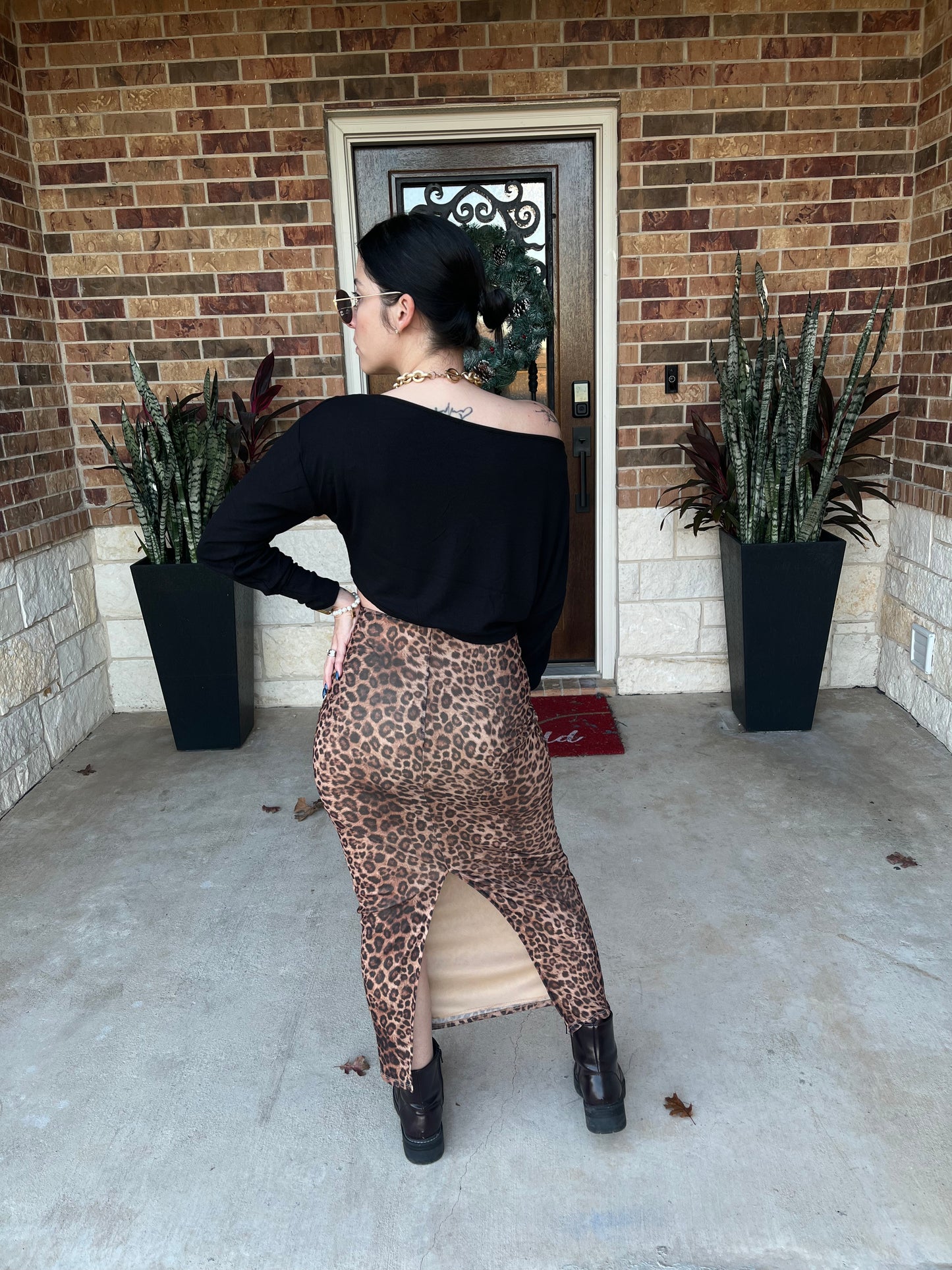 Leopard Skirt