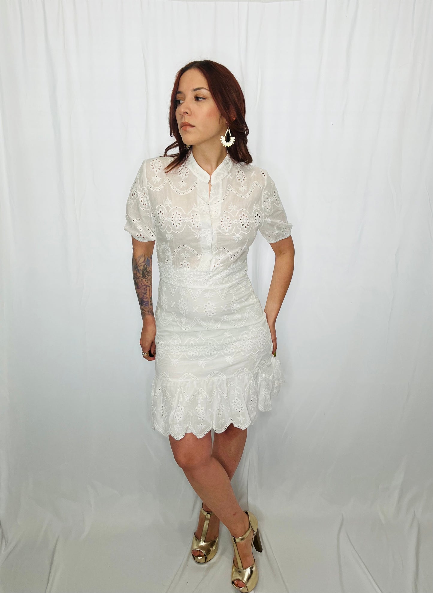 Eyelet Dress